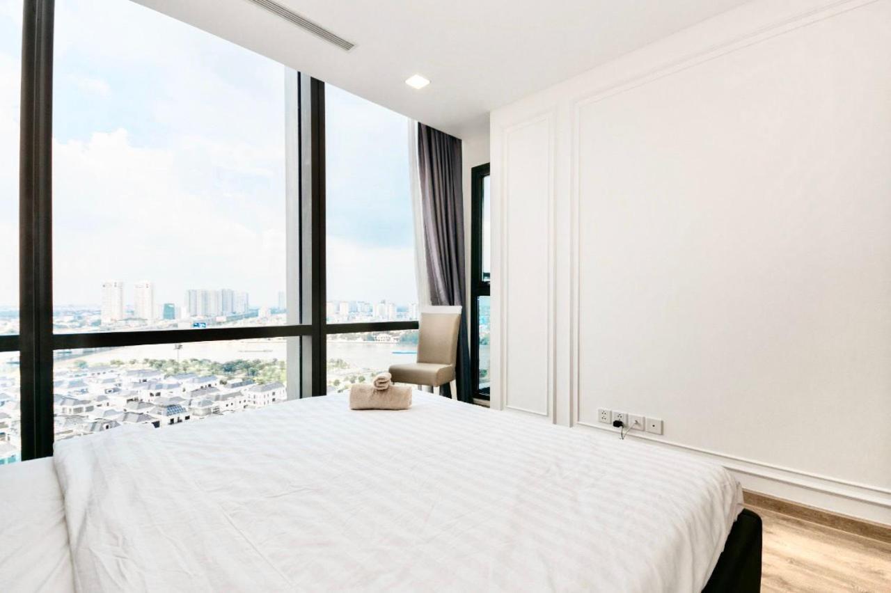 *Bom Homes* Vinhomes Central Park- Luxury Apartment ホーチミン市 エクステリア 写真